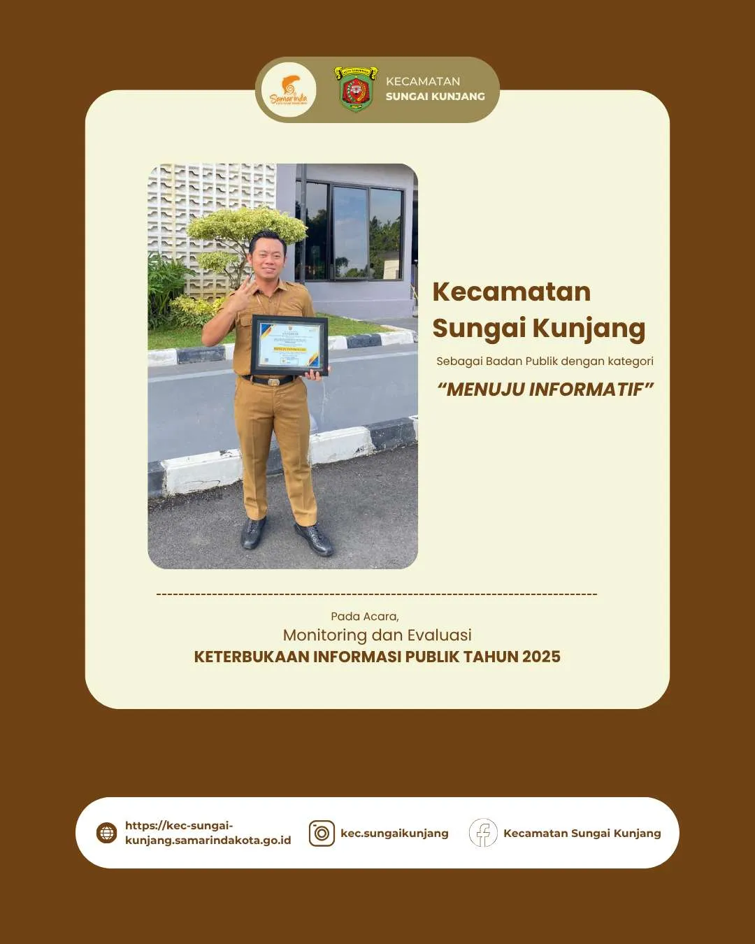 Kecamatan Sungai Kunjang Menuju Informatif