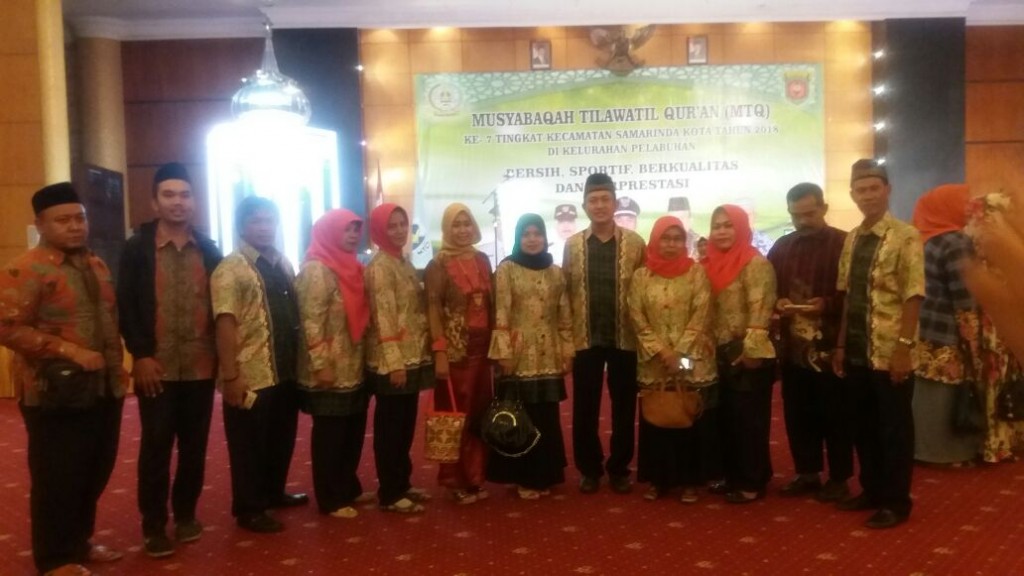 Pembukaan MTQ di Kelurahan Pelabuhan