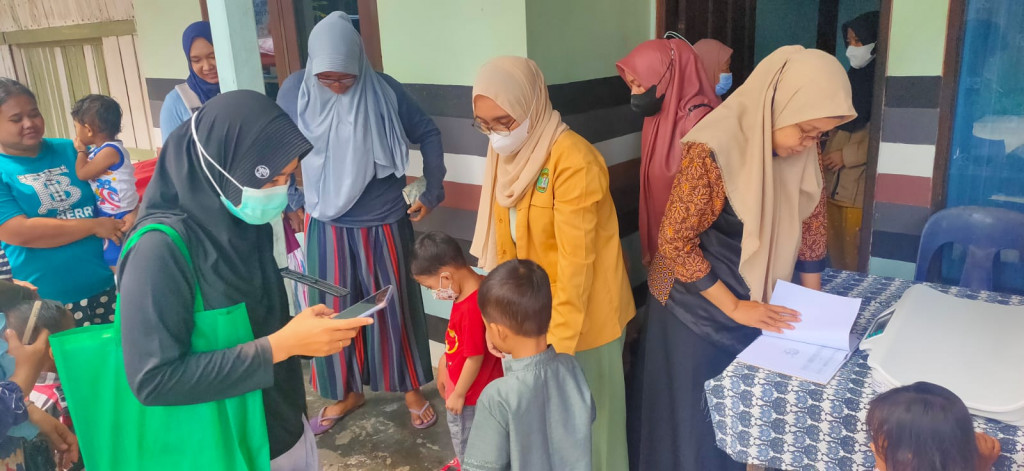 Posyandu Balita di RT 31 (23 Juli 2022)