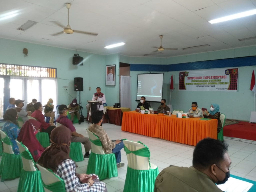 SIMPOSIUM IMPLEMENTASI PERMENDAGRI NO.26 TAHUN 2020 DI TINGKAT KECAMATAN KOTA SAMARINDA
