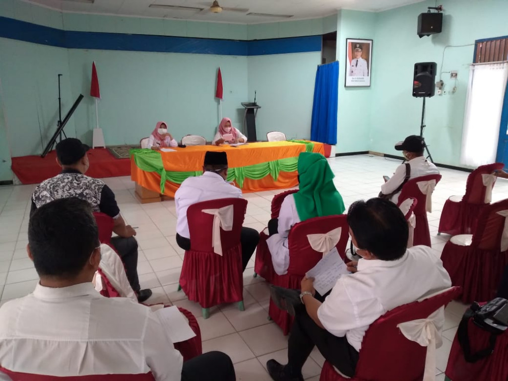 RAPAT KOORDINASI BERSAMA LURAH DAN KASI KESRA SE-KECAMATAN SUNGAI PINANG
