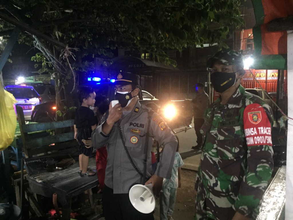 Monitoring Tim Satgas Covid-19 Kecamatan Sungai Pinang