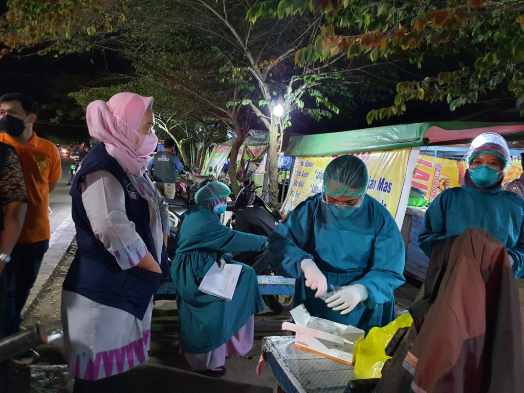 Swab Antigen Massal di Cafe dan Rumah Makan di Wilayah Kecamatan Sungai Pinang