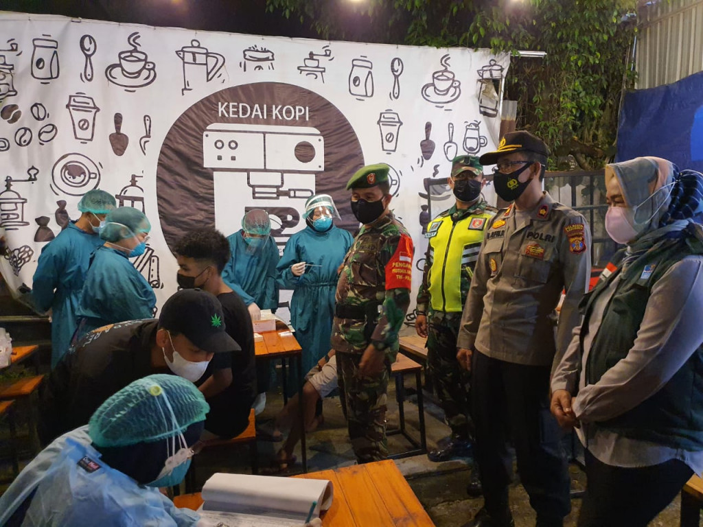 Monitoring bersama Tim Satgas Gabungan Satpol PP Kota Samarinda