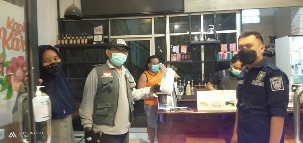 Monitoring Tim Satgas Covid-19 Kecamatan Sungai Pinang Kondisi Aman dan Terkendali