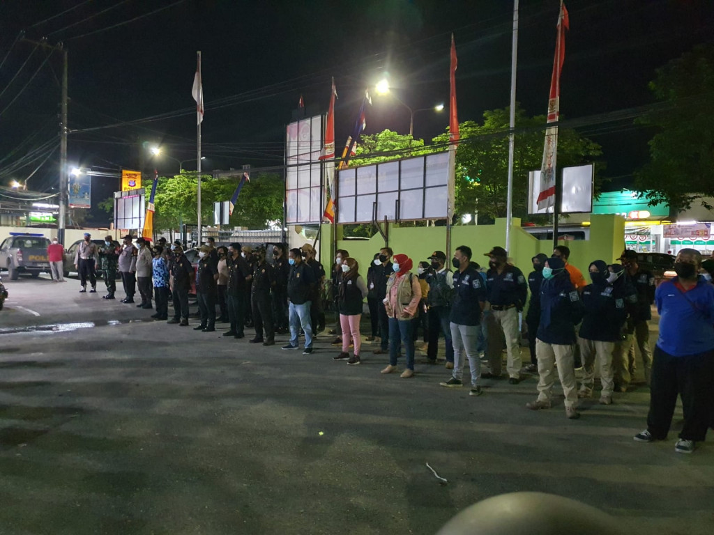 Apel Gabungan Tim Satgas Covid-19 Kecamatan Sungai Pinang