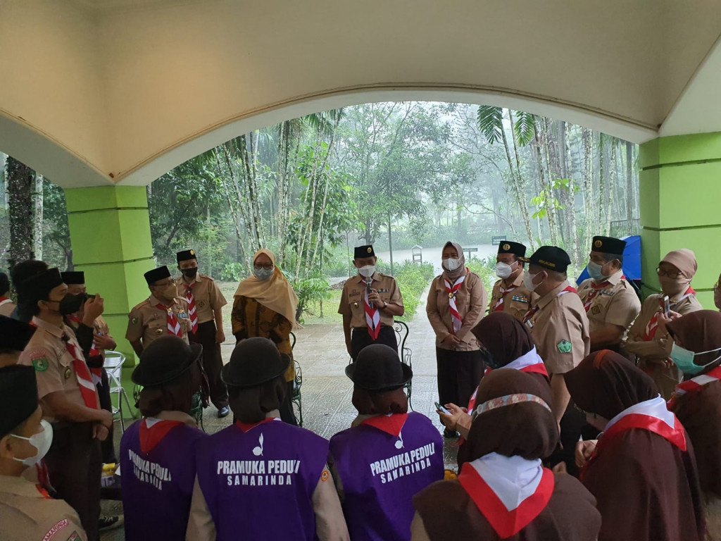 Pembinaan dan Silaturahmi Ketua Kwarcab Kota Samarinda