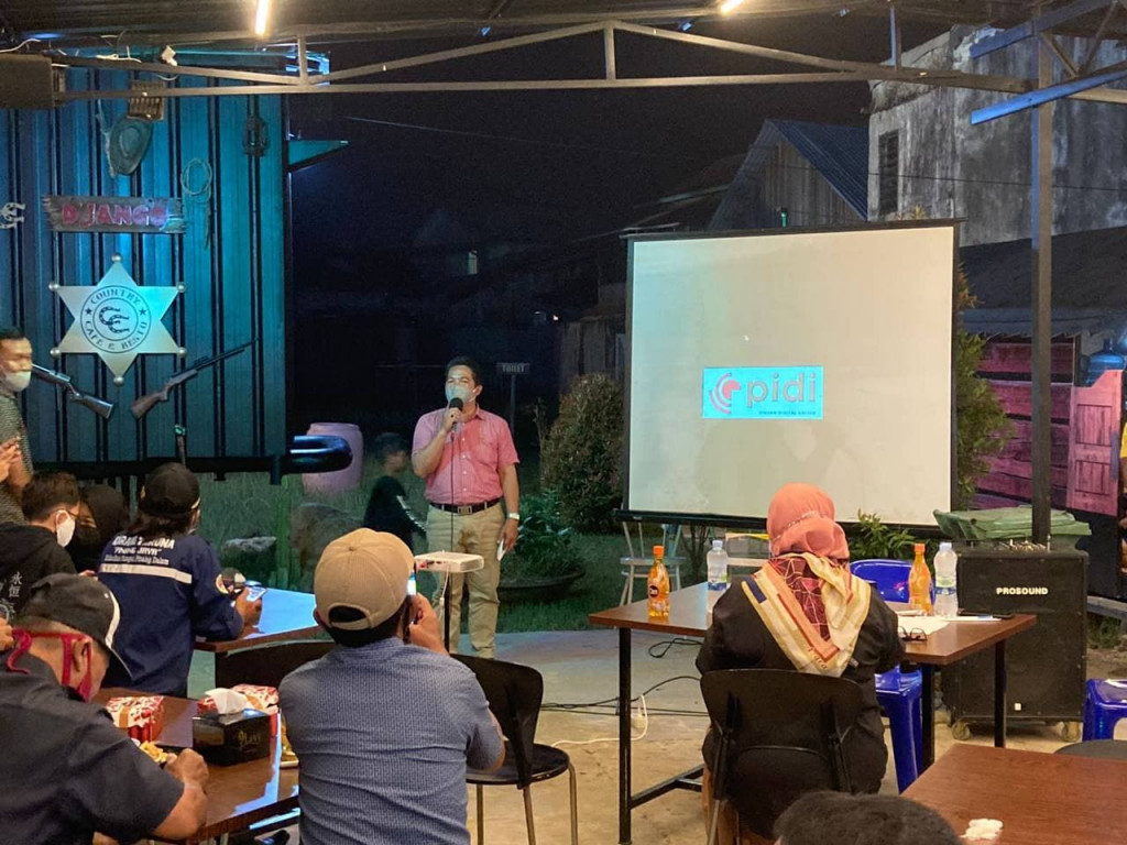 Peresmian Aplikasi Pinang Digital Online (PIDI) di Kelurahan Sungai Pinang Dalam