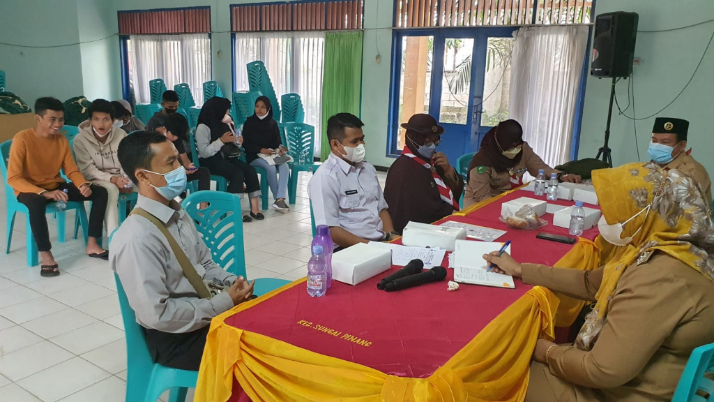Monitoring dan Pembinaan Kwartir Ranting Pramuka dilanjutkan dengan Pertemuan Bersama Leader Educator PT. GSP Jeng Rinda