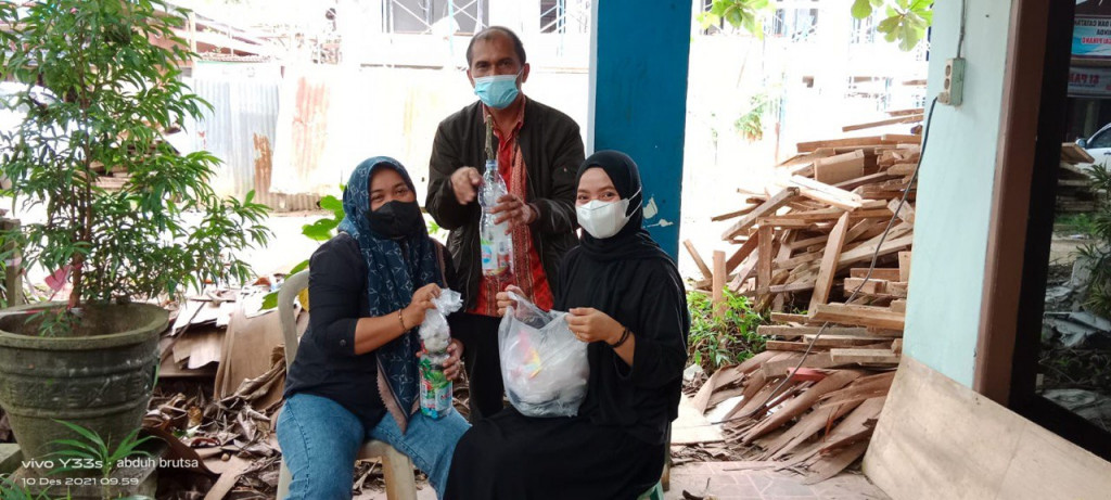 Pengolahan Bank Sampah di Kecamatan Sungai Pinang