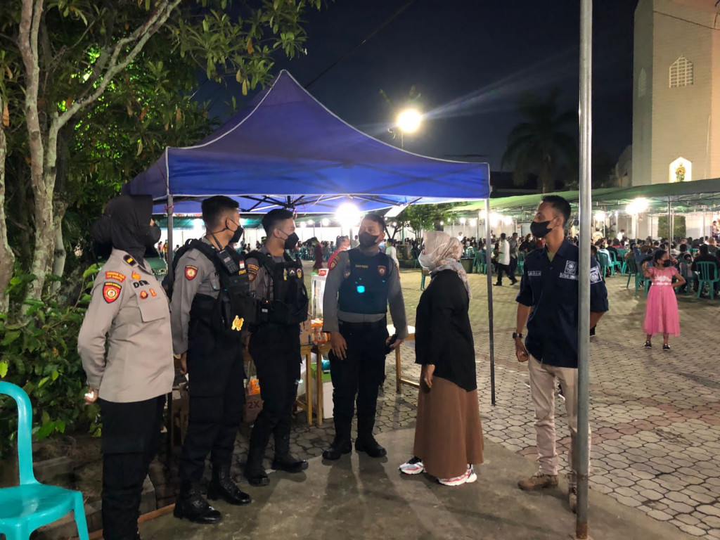 Monitoring Kegiatan Perayaan Natal di Wilayah Kecamatan Sungai Pinang