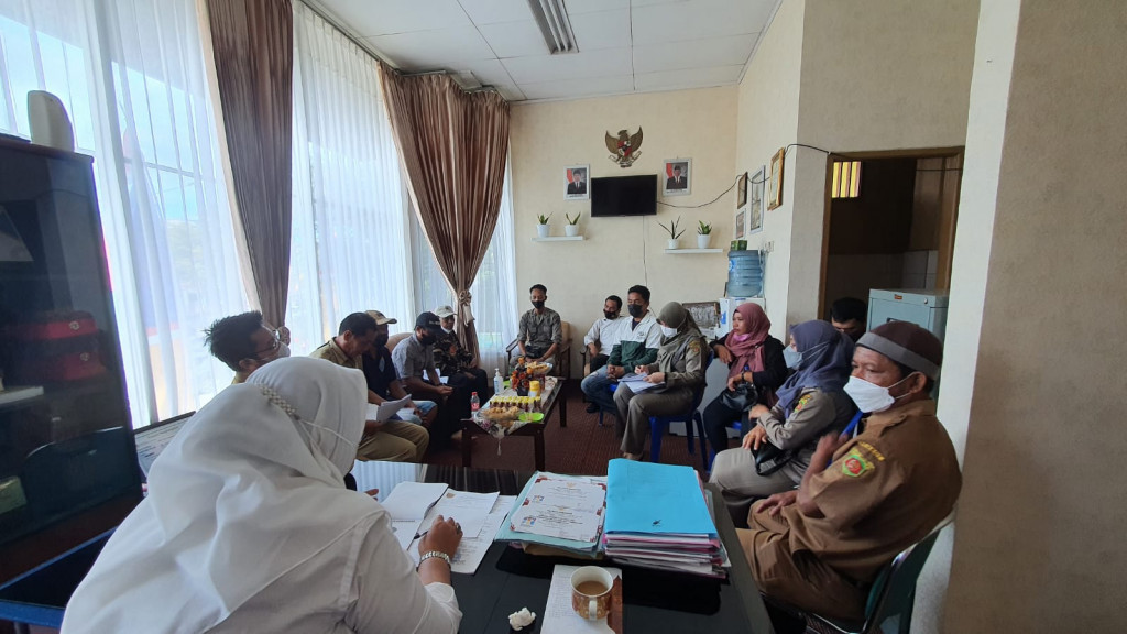 Rapat Relokasi PKL Yang Berada Di Jalan Kemakmuran Untuk Di Pindahkan Ke Lahan Kosong Yang Berada Di Sekitar KNPI