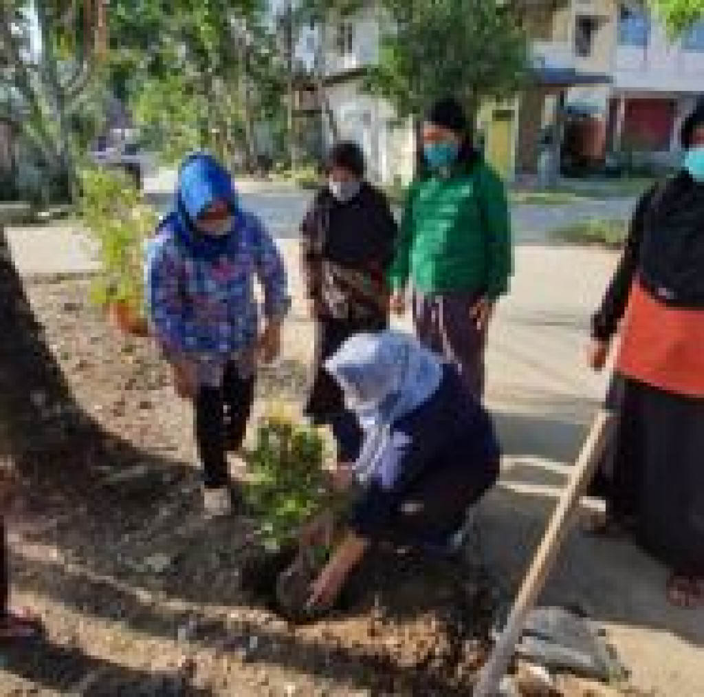 Pembinaan dan Penanaman Pohon Di Sekolah Adiwiyata SD 004
