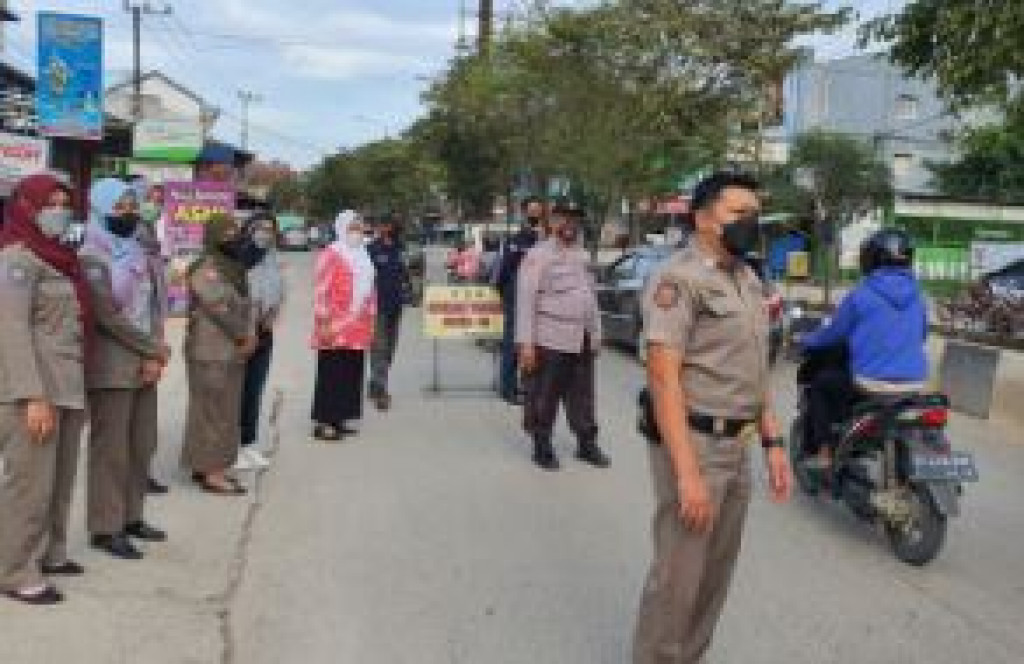 Yustisi Masker Kecamatan Sungai Pinang