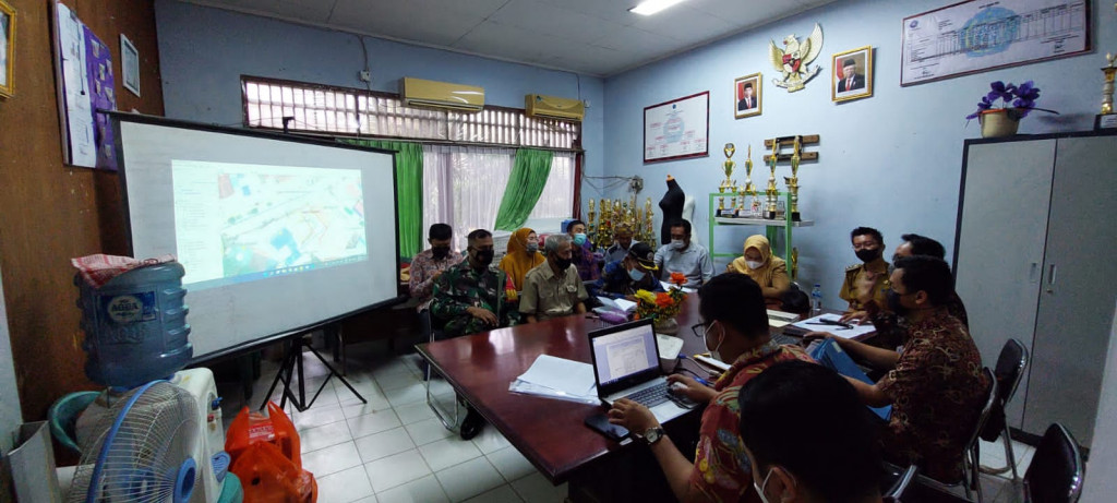 Rapat Bersama Tim PUPR Provinsi Kaltim Mengenai Percepatan Kegiatan Peningkatan Drainase Di Jalan D.I Panjaitan