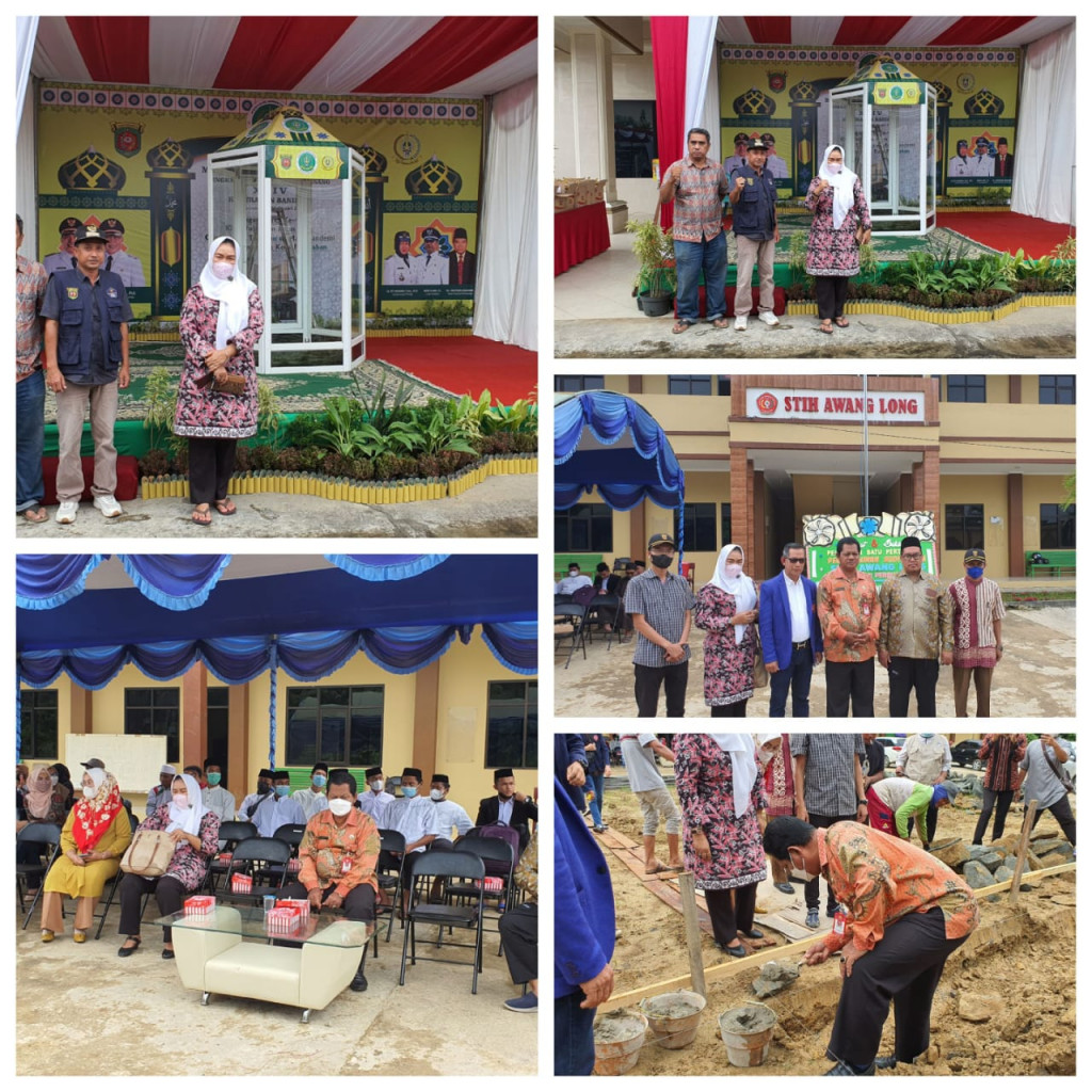 Peletakan Batu Pertama Pembangunan Auditorium Sekolah Tinggi Ilmu Awang Long Dan Pembukaan MTQ Ke-44 Tingkat Kecamatan Sungai Pinang