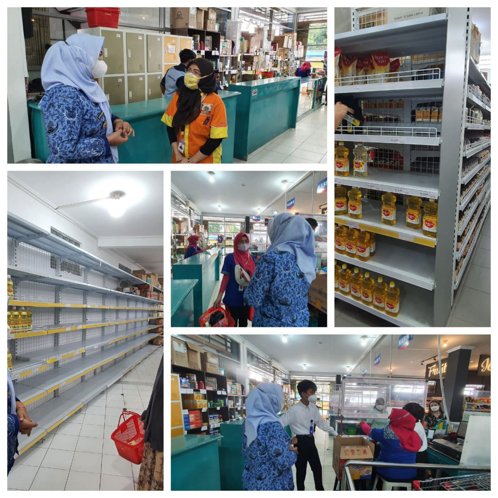 Monitoring Penjualan Minyak Goreng Di Berbagai Minimarket Di Wilayah Kecamatan Sungai Pinang
