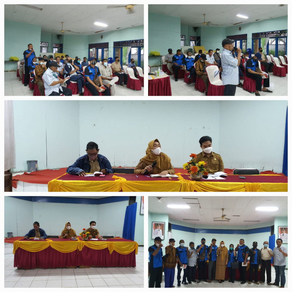 Sosialisasi Serta Pembagian Buku Pintar Pelaksanaan Probebaya Kepada Ketua Pokmas se-Kecamatan Sungai Pinang
