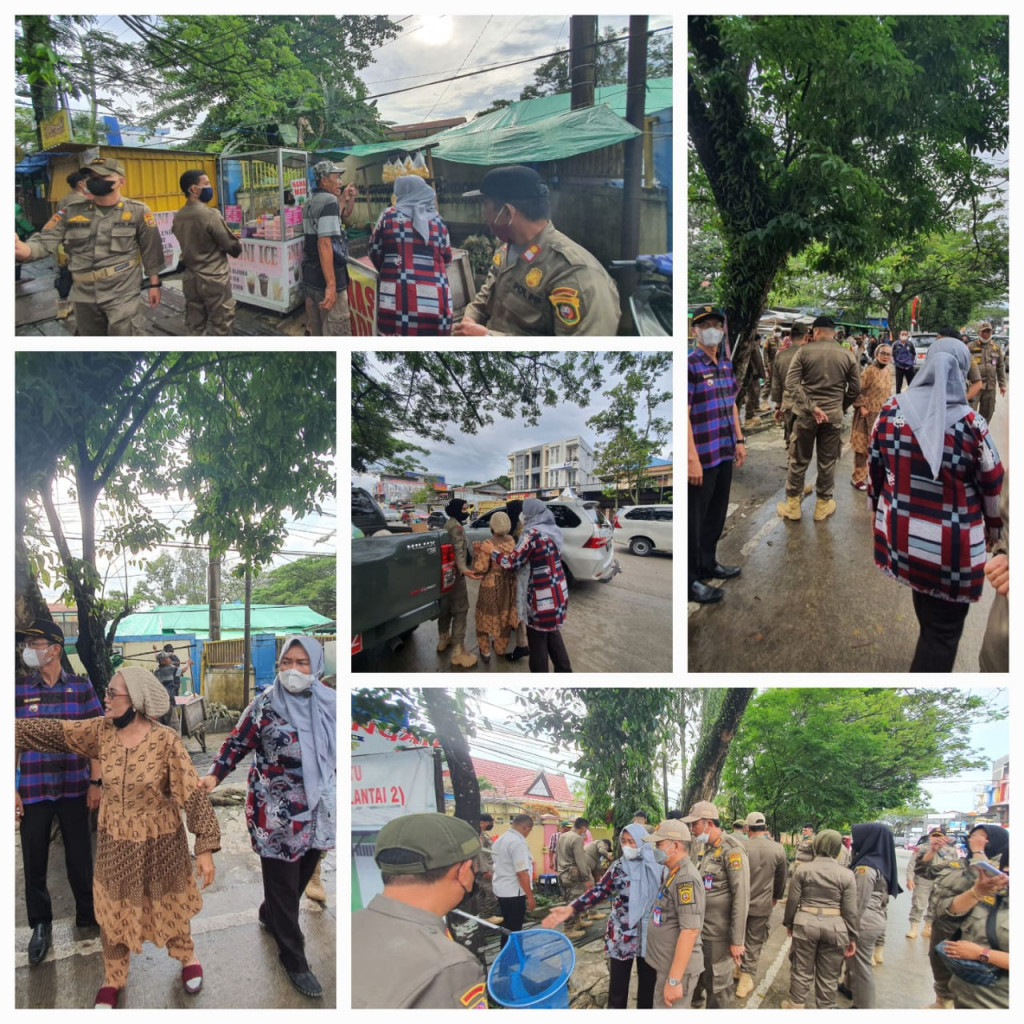 Pembongkaran Warung dan Kios Yang Berada Di Jalan Kemakmuran