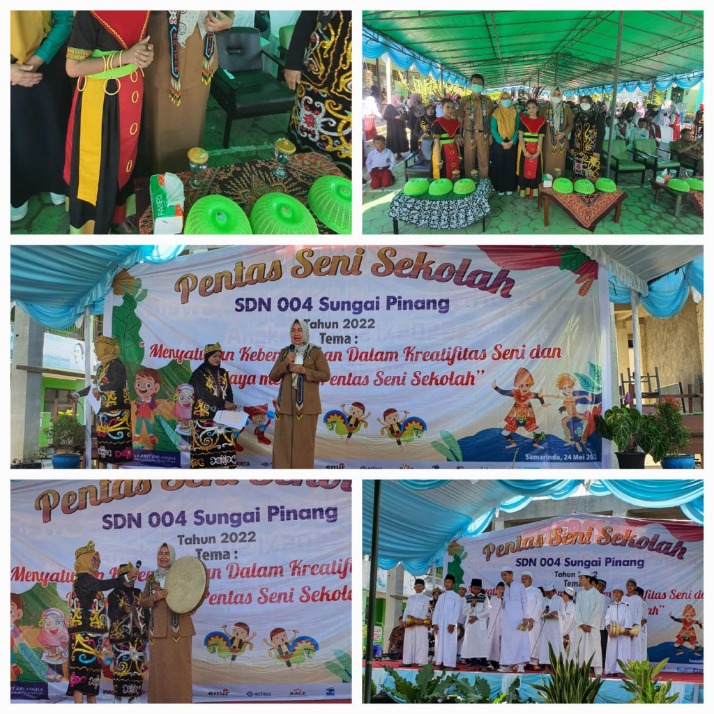 Acara Pentas Seni Sekolah Dan Launching Buku Laskar Pena SD 004 Sungai Pinang