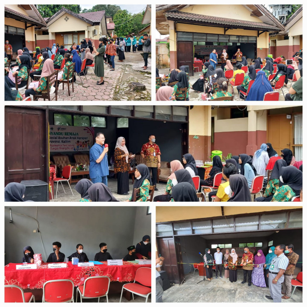 Acara Launching Posyandu Remaja Anak Harapan di Kelurahan Sungai Pinang Dalam