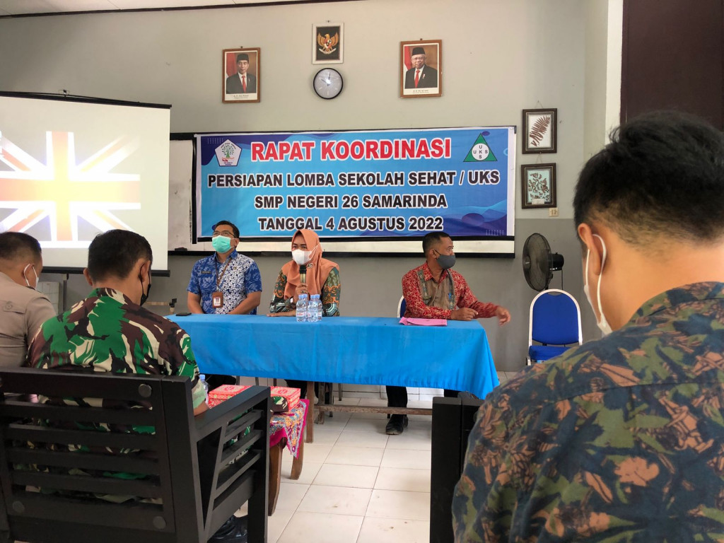 Pembinaan Lomba Sekolah Sehat oleh Sektap UKS Kecamatan Sungai Pinang