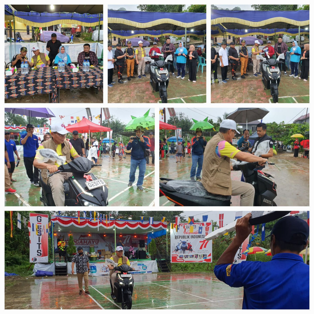 Penyerahan Motor Listrik dari PT Robin Motor Mandiri Kepada Bapak Ketua RT 42 untuk Kegiatan Operasional RT