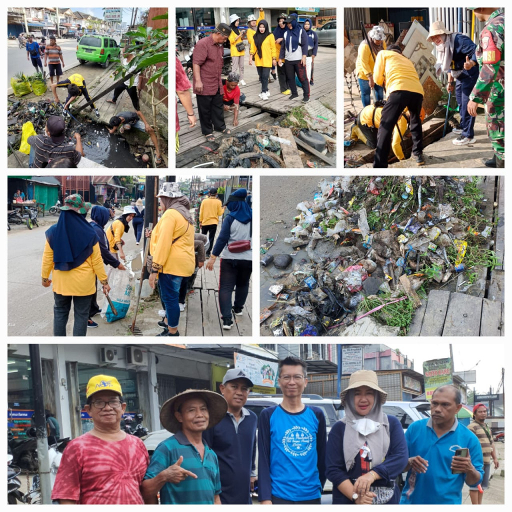 Giat Gotong Royong Massal di Jalan Grilya
