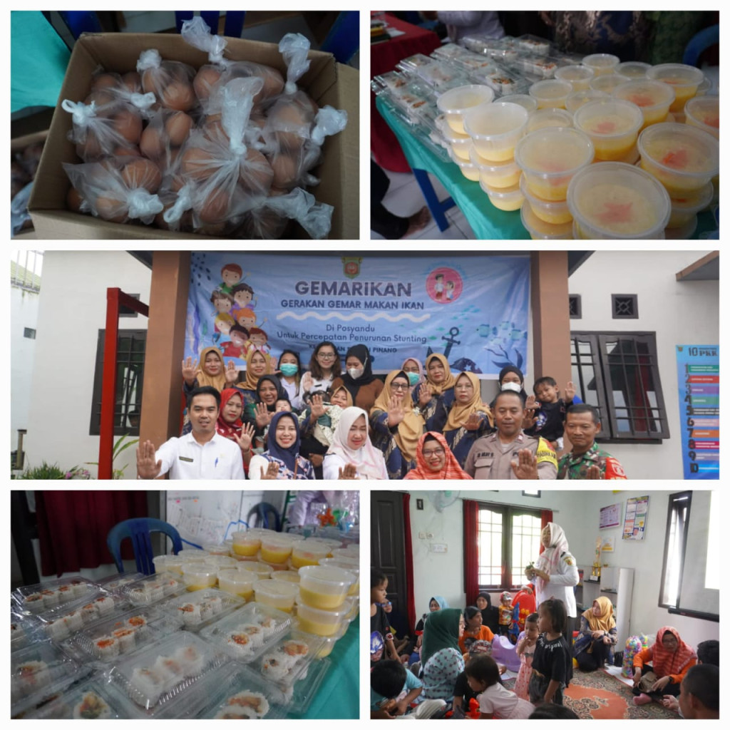 Program GEMARIKAN di Posyandu Flamboyan Kecamatan Sungai Pinang