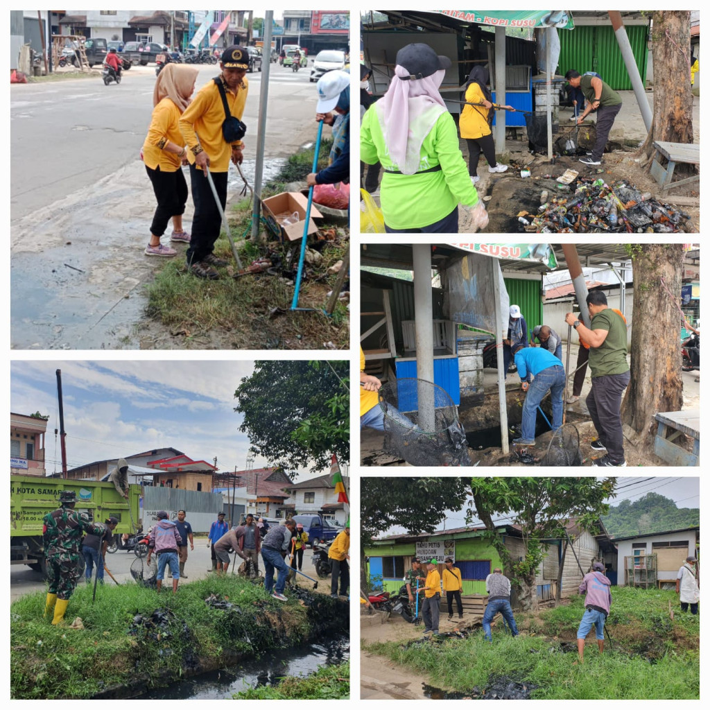 Gotong Royong Kecamatan Sungai Pinang