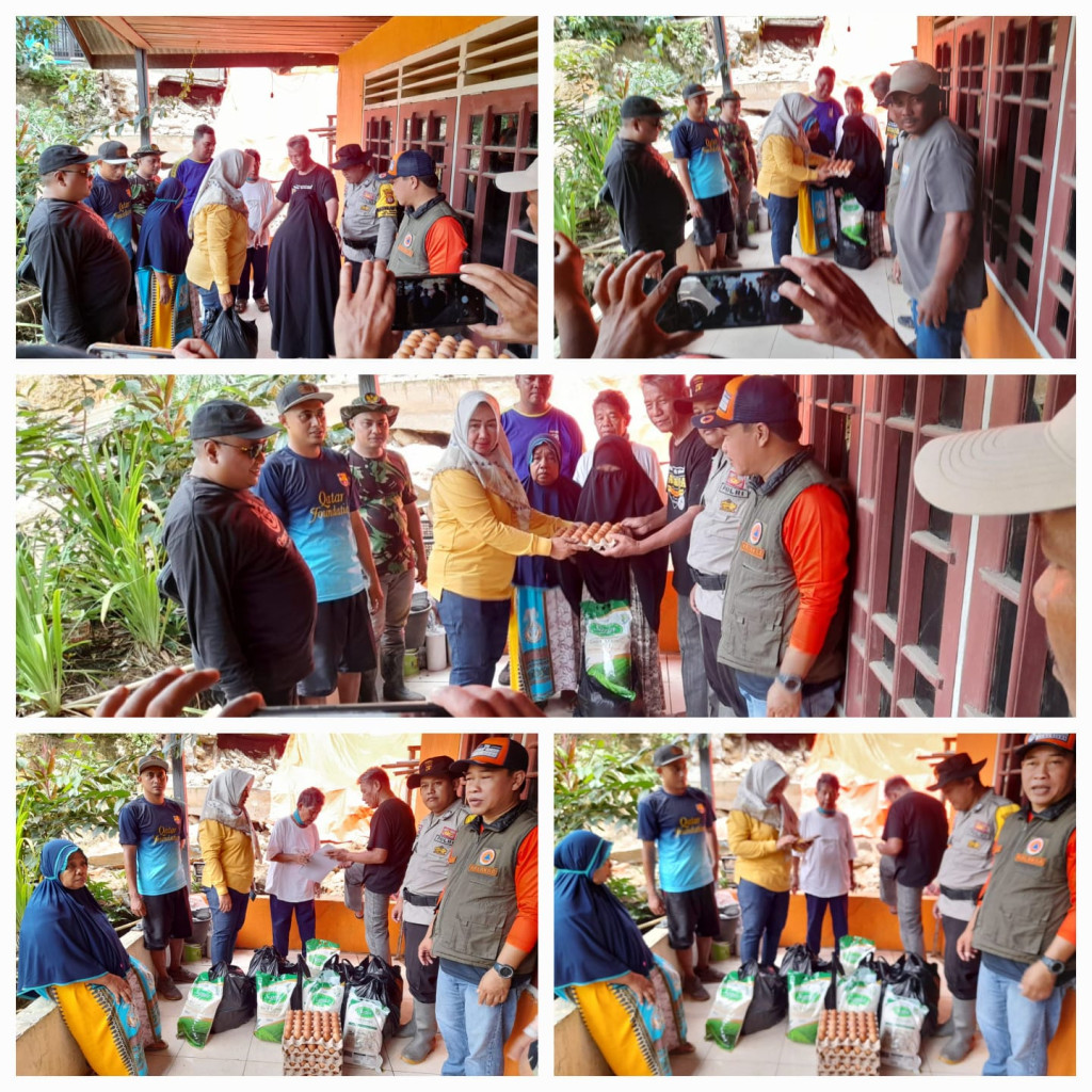 Monitoring Lokasi Longsor RT 10 Kelurahan Mugirejo