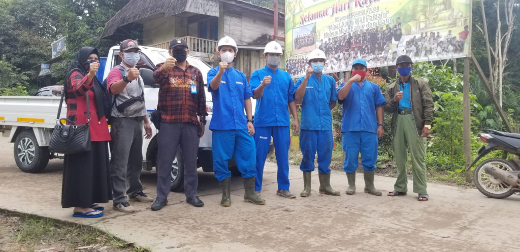 Penyerahan Permohonan Bantuan Penyemprotan Disinfektan Kepada PT. Super Unggas Jaya