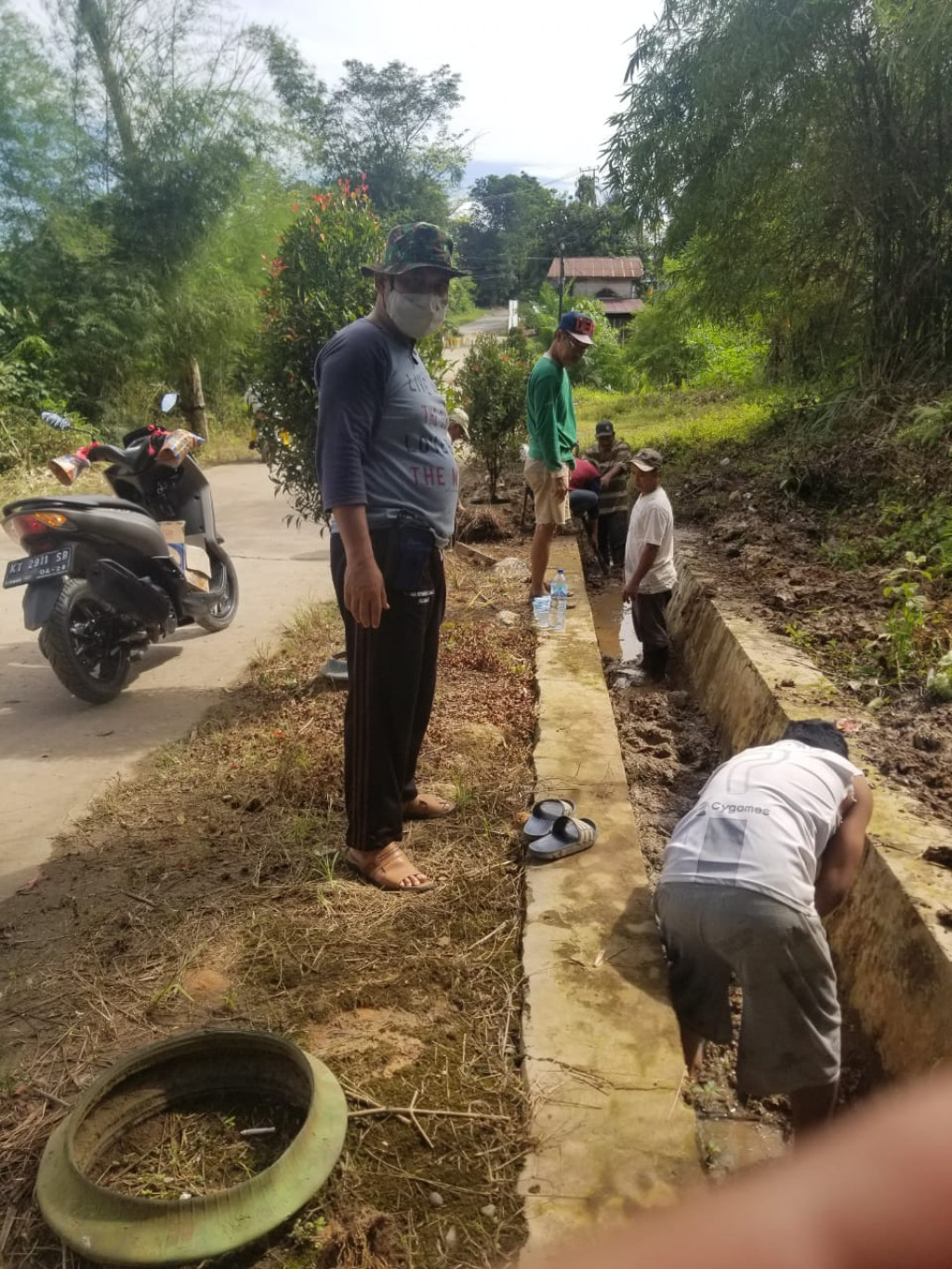 Kerja Bakti Massal, RT 06, 07dan 08 Kelurahan Sungai Siring