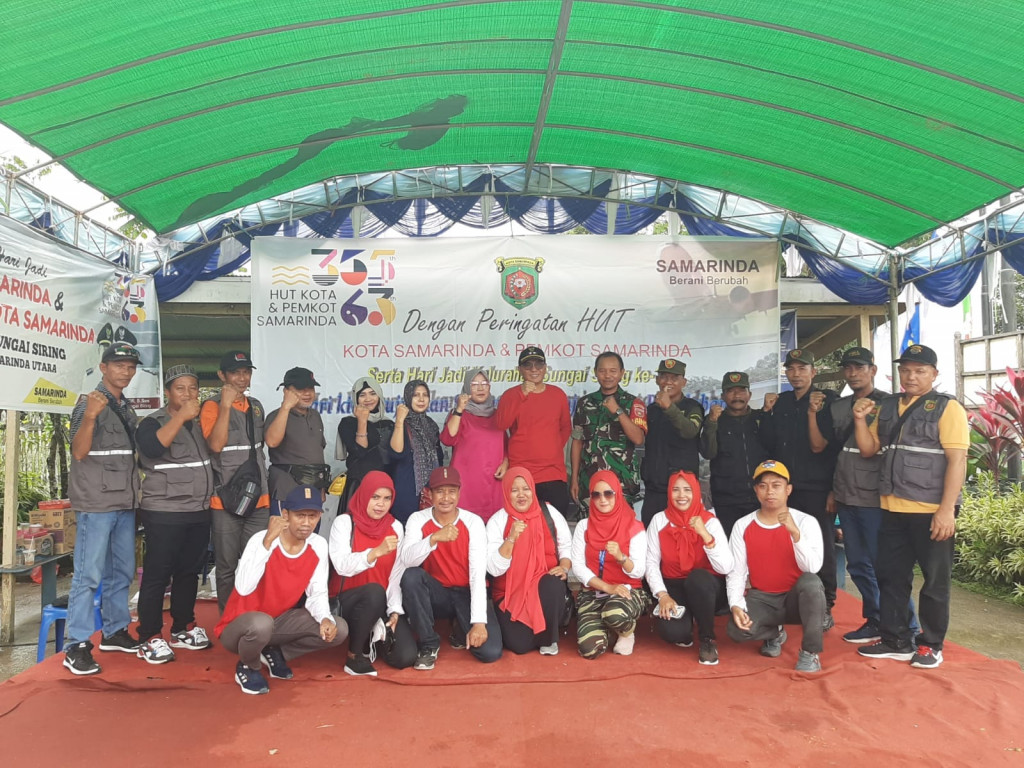 HUT Kota Samarinda ke 355 dan HUT Pemerintah Kota Samarinda ke 63 Kelurahan Sungai Siring Tahun 2023