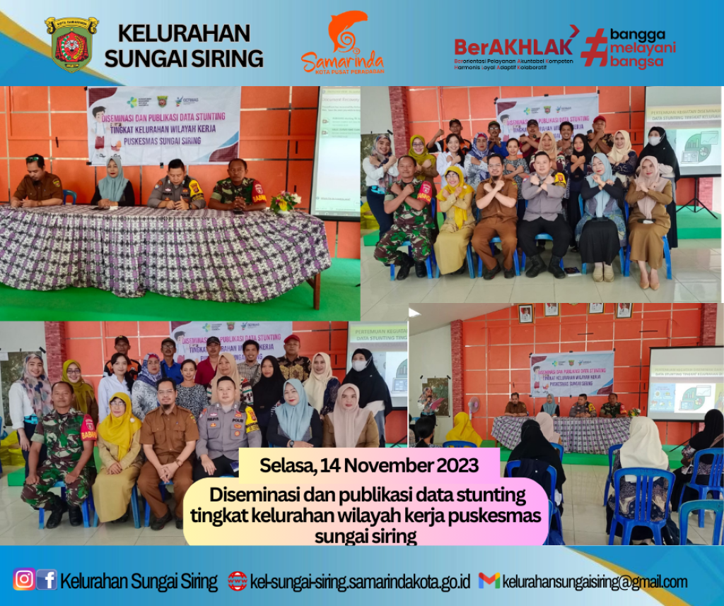 DISEMINASI DAN PUBLIKASI DATA STUNTING