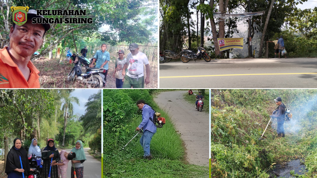 GOTONG ROYONG BERSAMA WARGA RT.01,RT.02,RT.04,RT.06,RT.08,RT.09 DAN RT.13