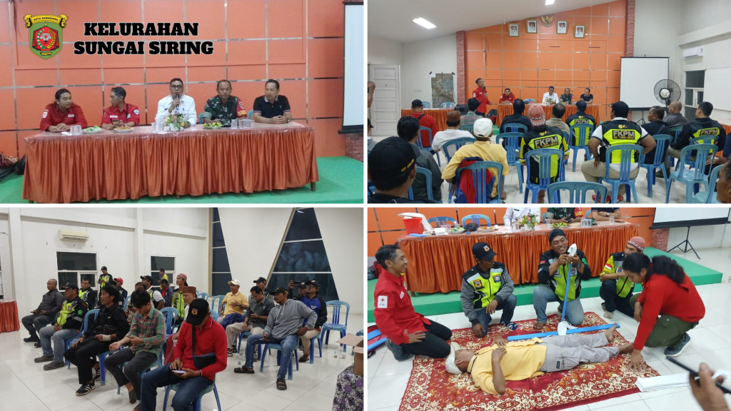 KEGIATAN SOSIALISASI OLEH PMI