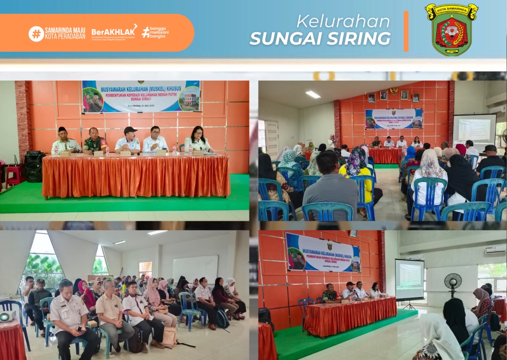 MUSYAWARAH KELURAHAN (MUSKEL)KHUSUS PEMBENTUKAN KOPERASI MERAH PUTIH