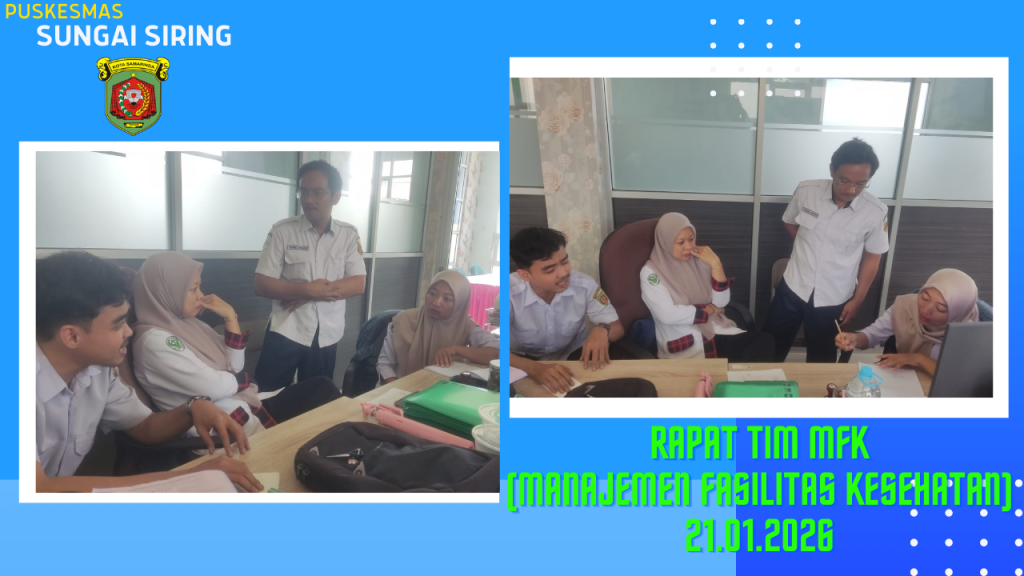 RAPAT KOORDINASI TIM MFK (MANAJEMEN FASILITAS KESEHATAN)