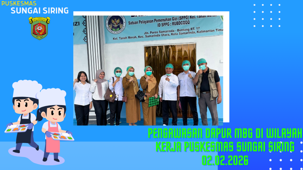 PENGAWASAN DAPUR MBG DI WILAYAH KELURAHAN TANAH MERAH