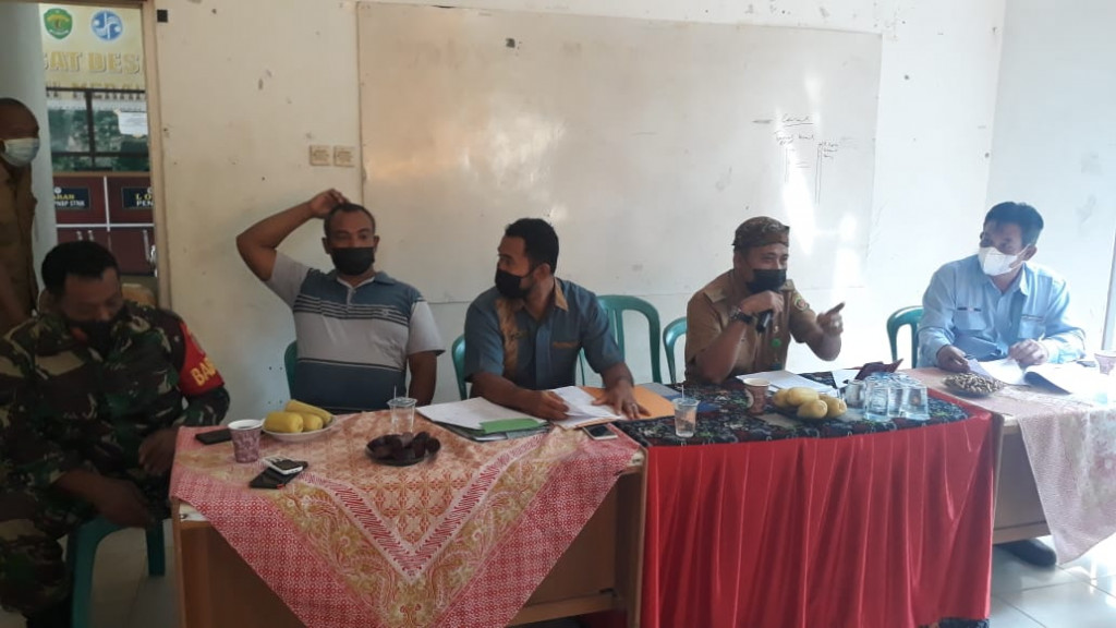 Rapat pertanggung jawaban per triwulan pengelola tirta tanah merah