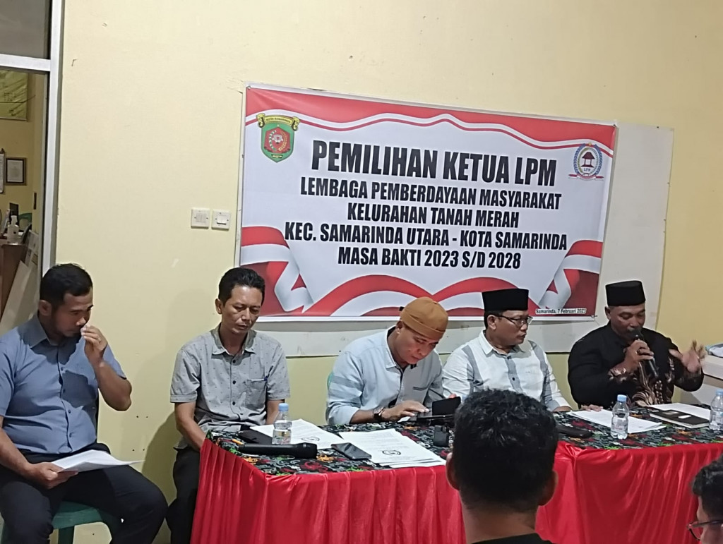 Pemilihan Ketua LPM Kelurahan Tanah Merah Periode 2023 s/d 2028