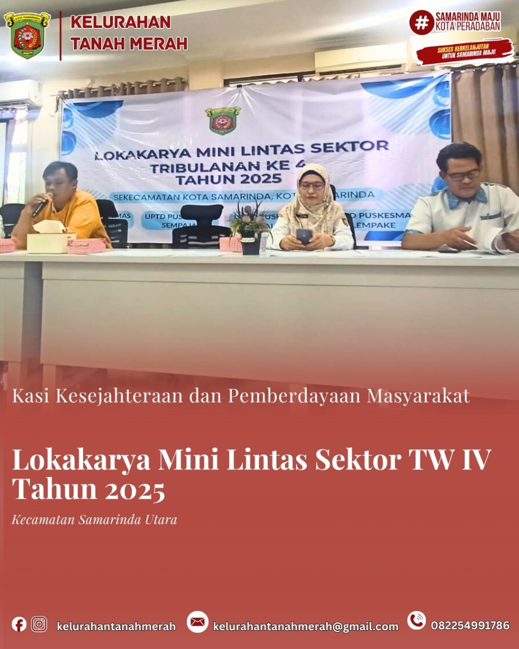 Lokakarya Mini Lintas Sektor TW IV Tahun 2025