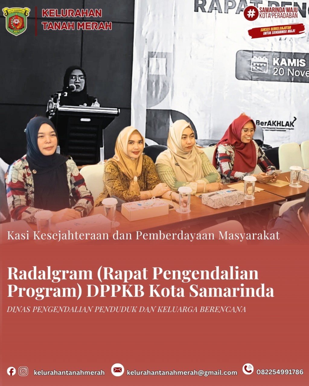 RADALGRAM (Rapat Pengendalian Program) DPPKB Kota Samarinda