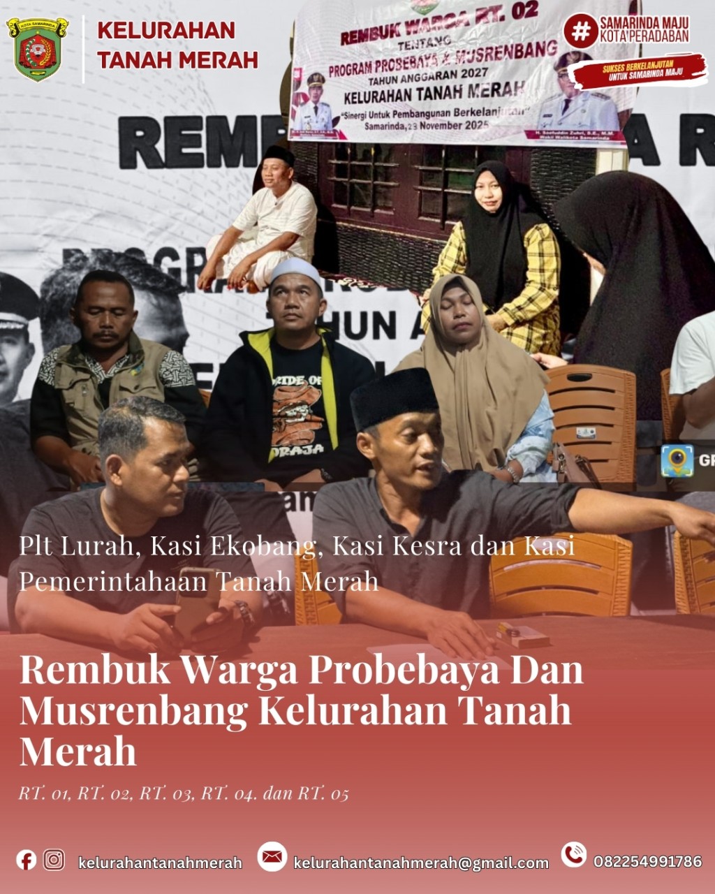 Rembuk Warga Probebaya dan Musrembang Kelurahan Tanah Merah