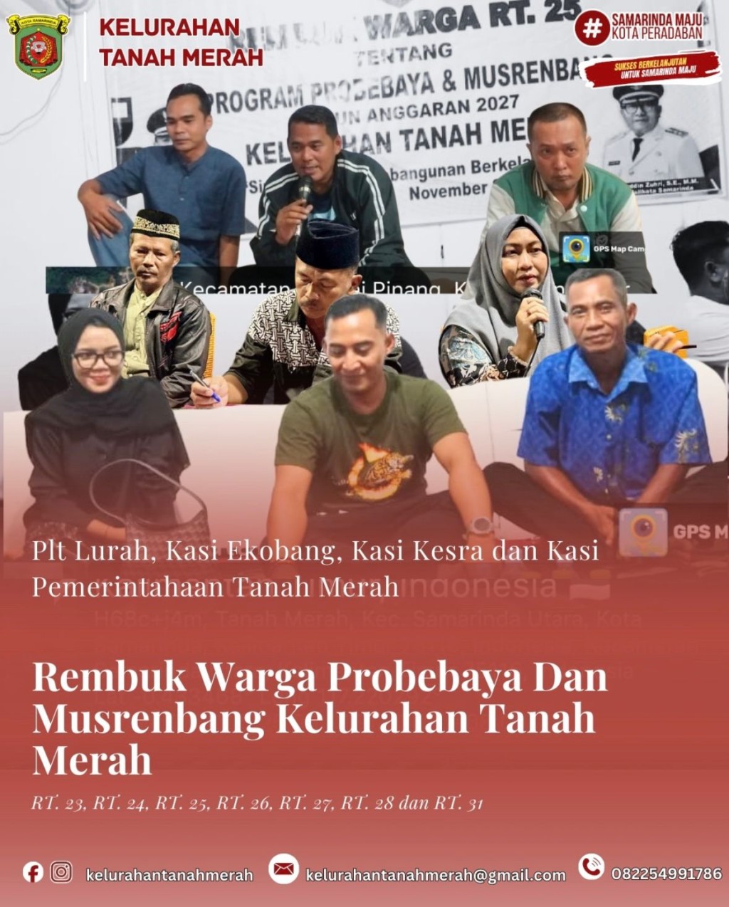 Rembuk Warga Probebaya dan Musrenbang Kelurahan Tanah Merah