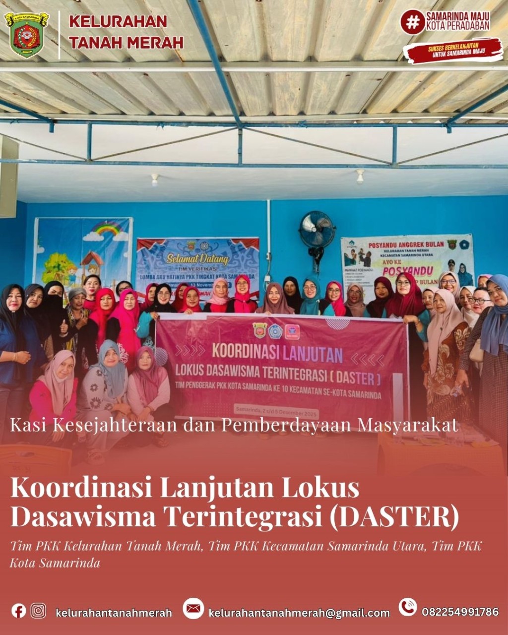 Koordinasi Lanjutan Lokus Daswisma Terintegrasi (DASTER)