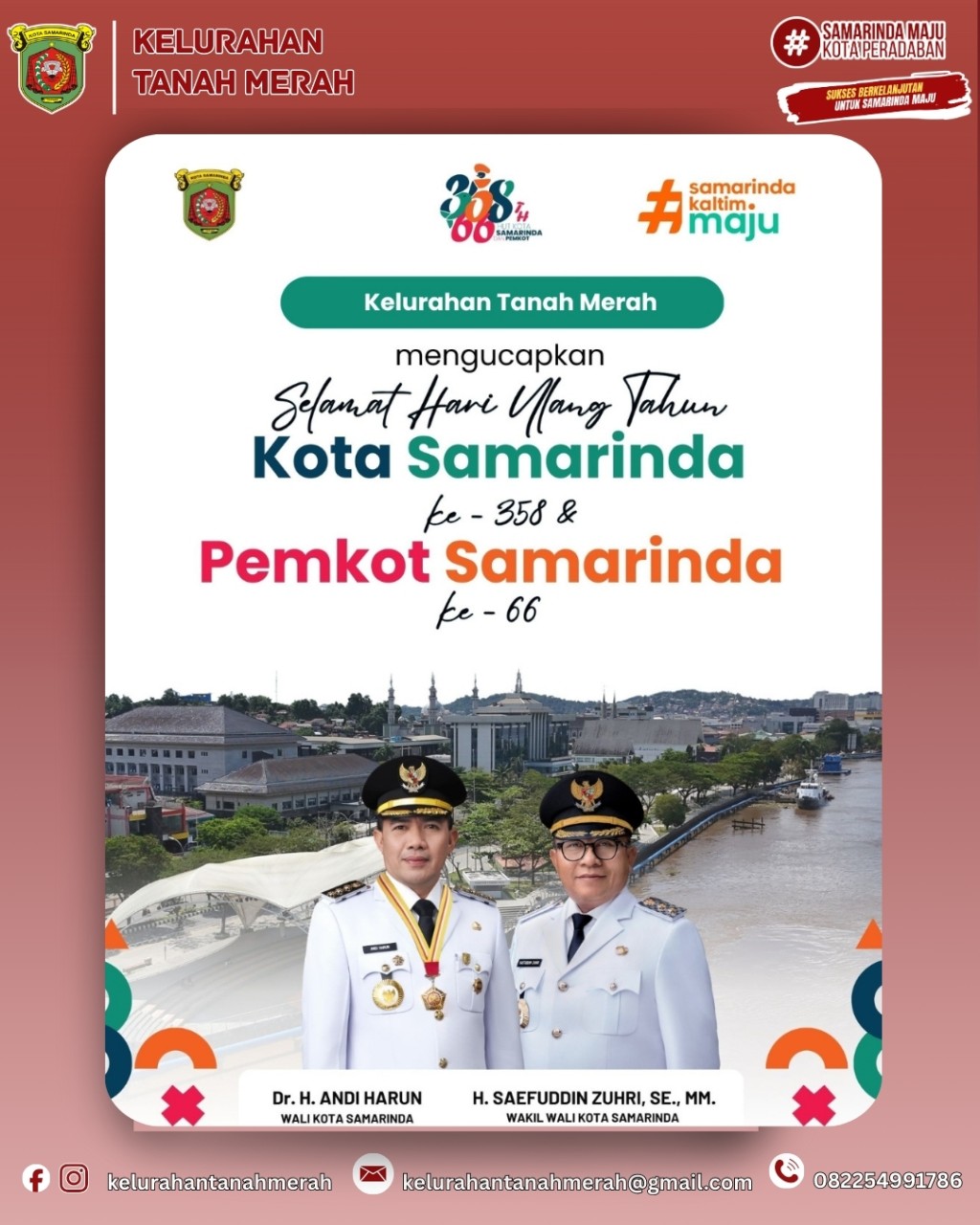 HUT PEMERINTAH KOTA SAMARINDA KE 66