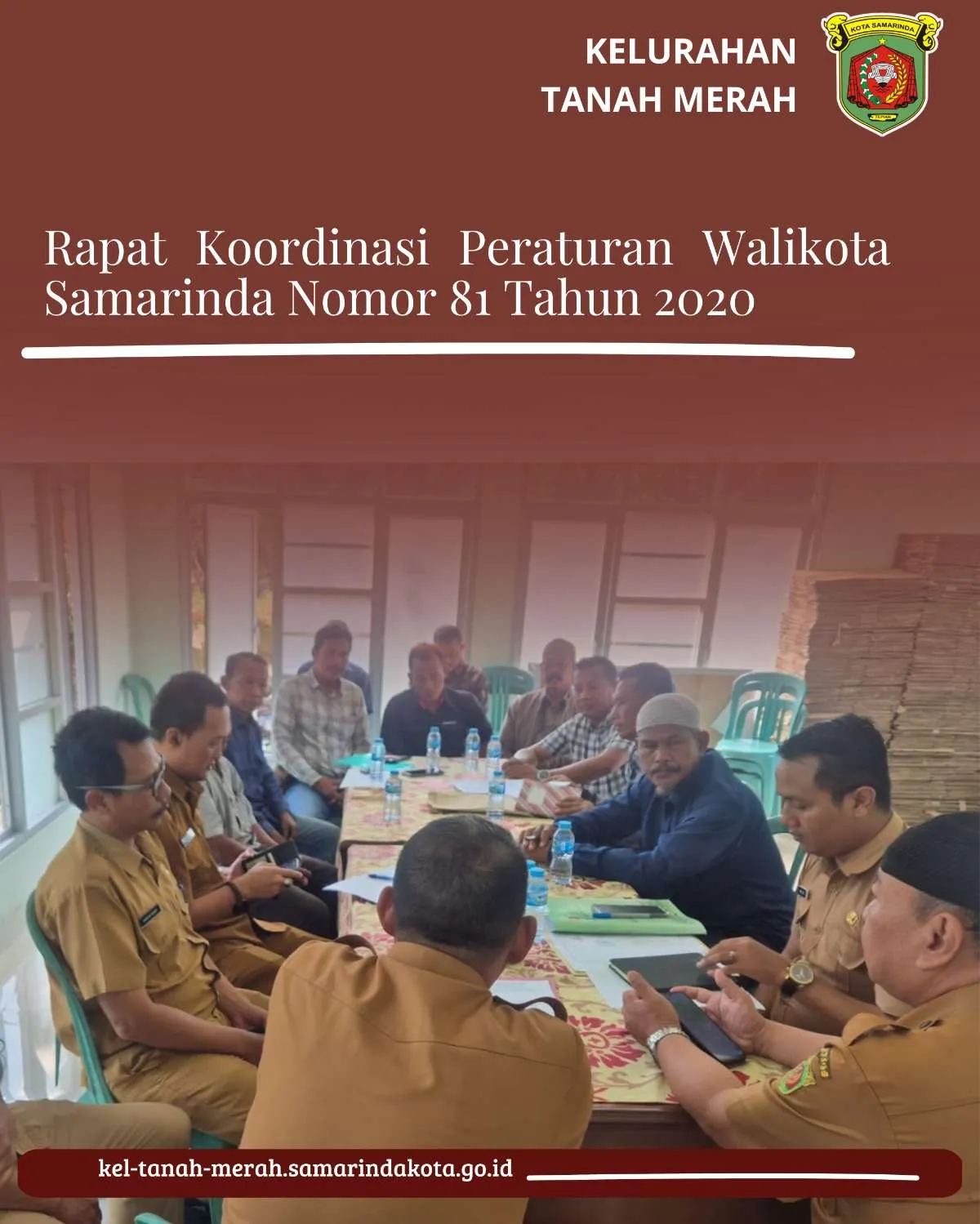  Rapat Koordinasi Peraturan Wali Kota Samarinda Nomor 81 Tahun 2020