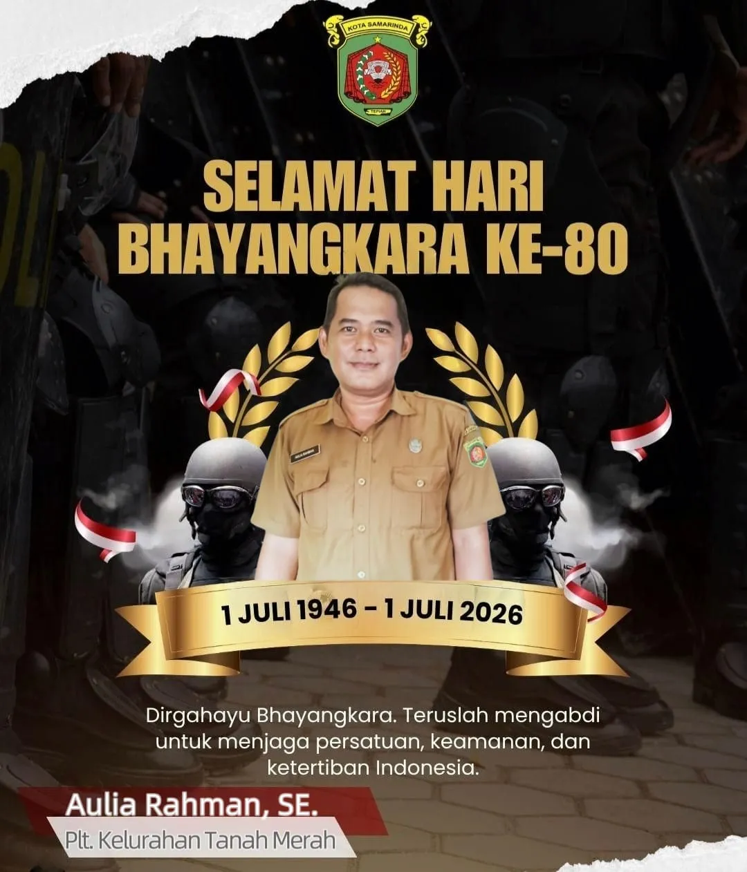 Selamat Hari Bhayangkara Ke-80